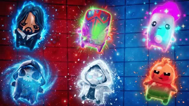 YAHMAR RVB TAMIM RED VS BLUE JAROM GOAT — Fortnite Creative map cover art