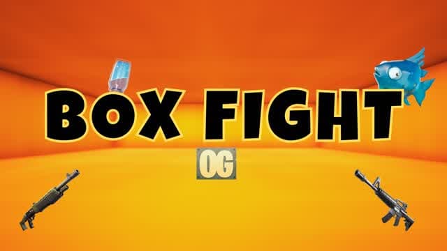 BOX FIGHT PVP| قاتلني 戦い — Fortnite Creative map cover art