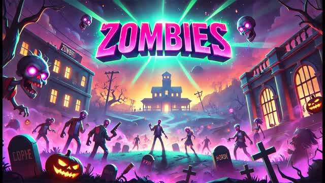 Zombie survival — Fortnite Creative map cover art