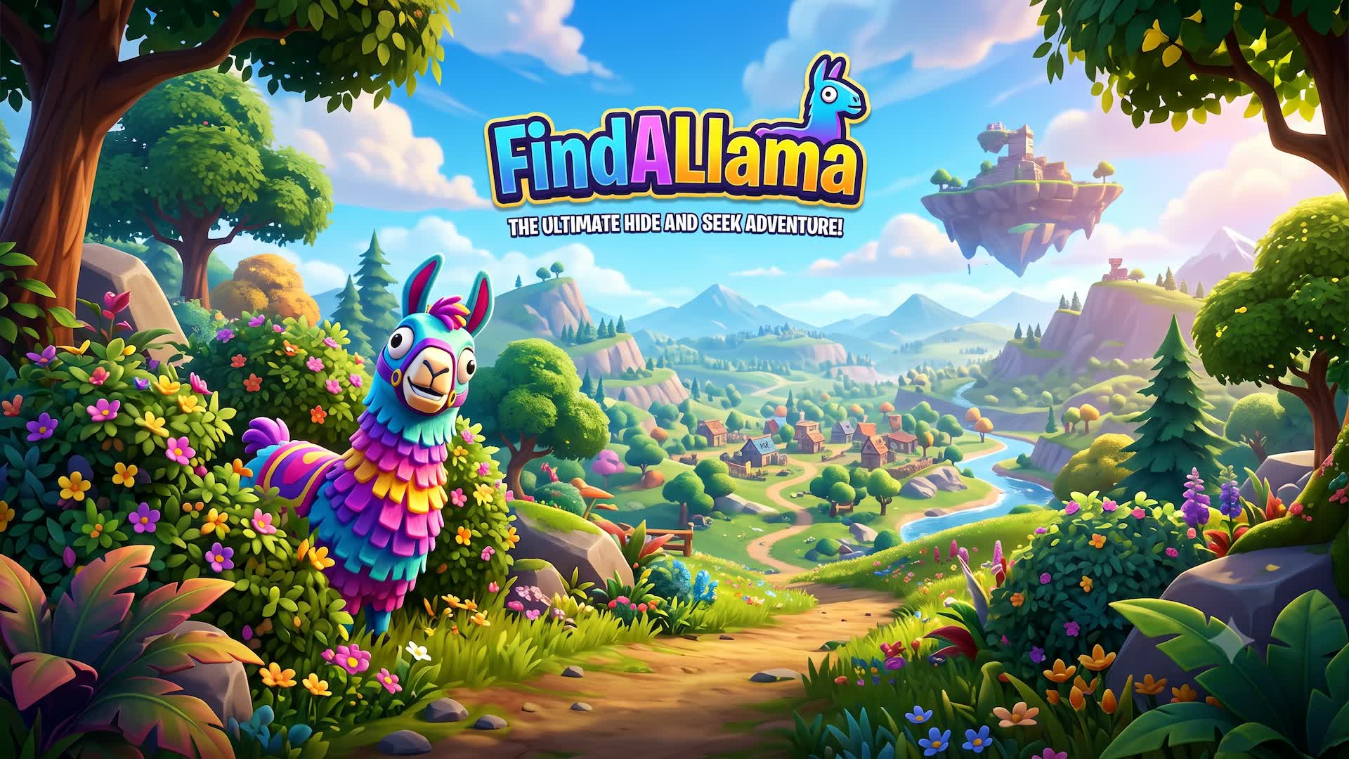 FindALlama — Fortnite Creative map