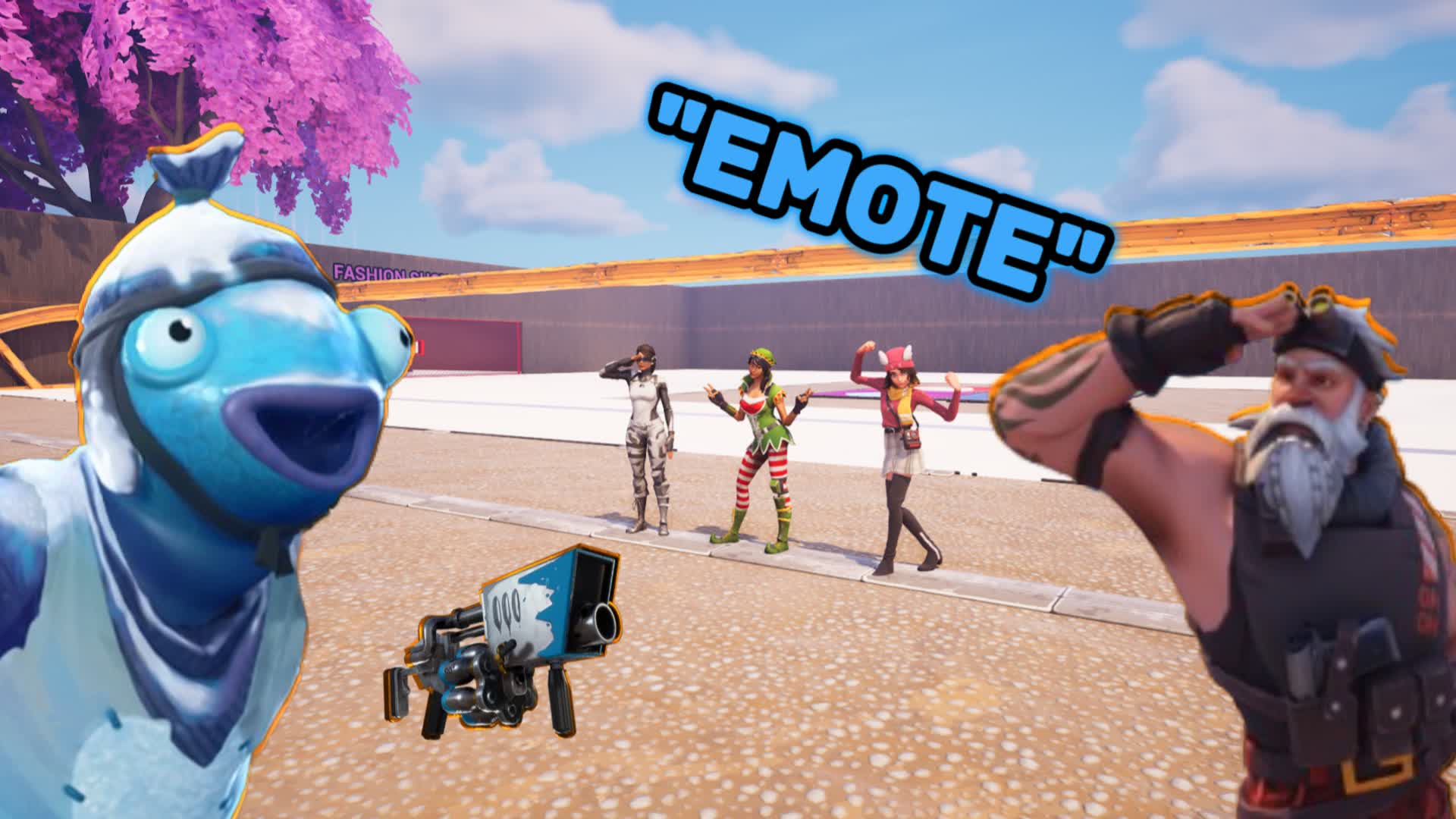 [❄️] Simon Says (Minigames!) — Fortnite Creative map