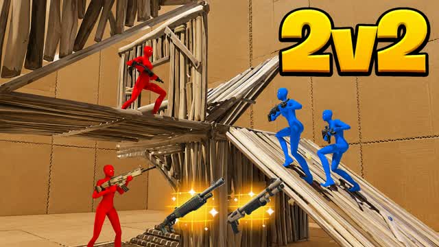 2v2 Box Fights 📦 — Fortnite Creative map cover art
