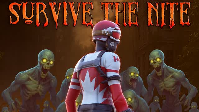 🧟♂️SURVIVE THE NITE🧟 — Fortnite Creative map