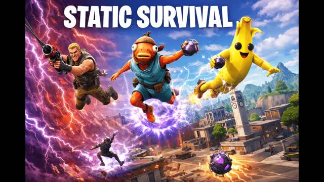 STATIC SURVIVAL — Fortnite Creative map