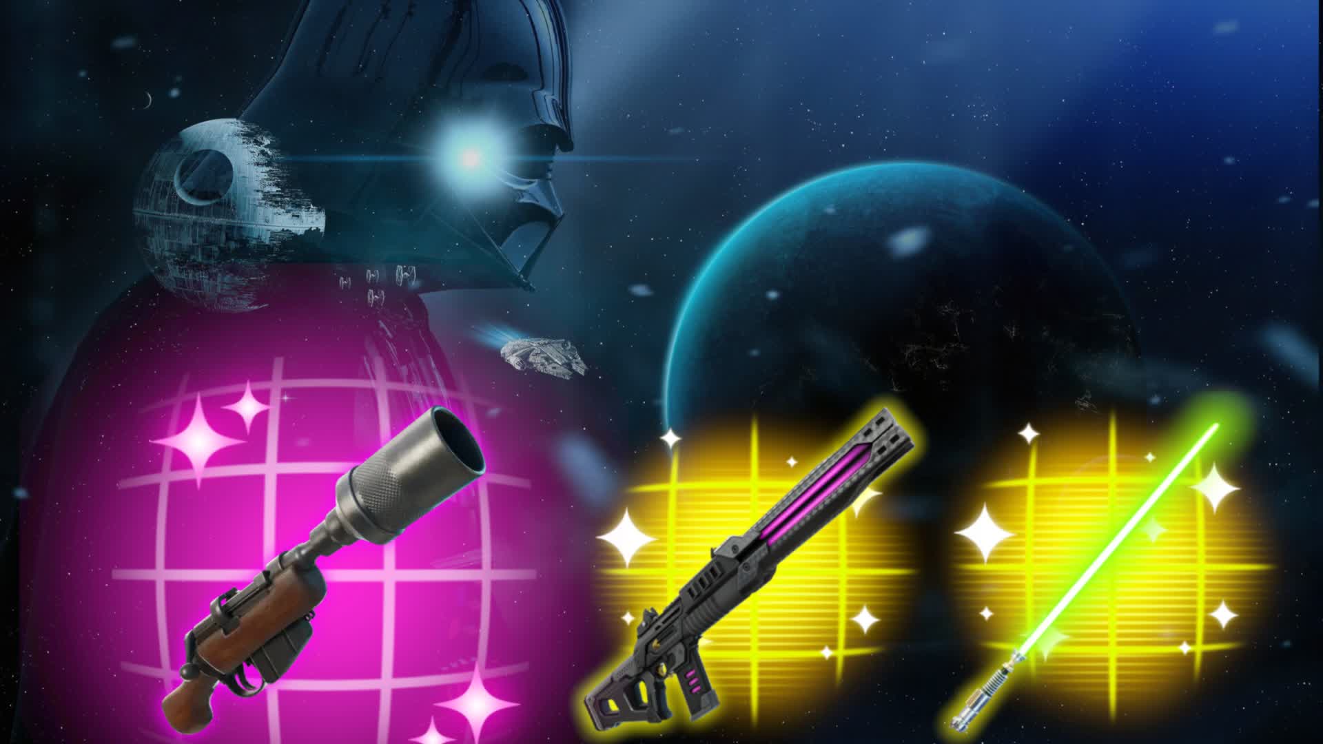 STAR WARS ARENA FIGHTING — Fortnite Creative map