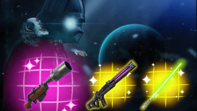 STAR WARS ARENA FIGHTING — Fortnite Creative map cover art