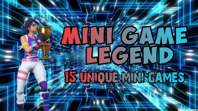 Mini Game Legend — Fortnite Creative map cover art