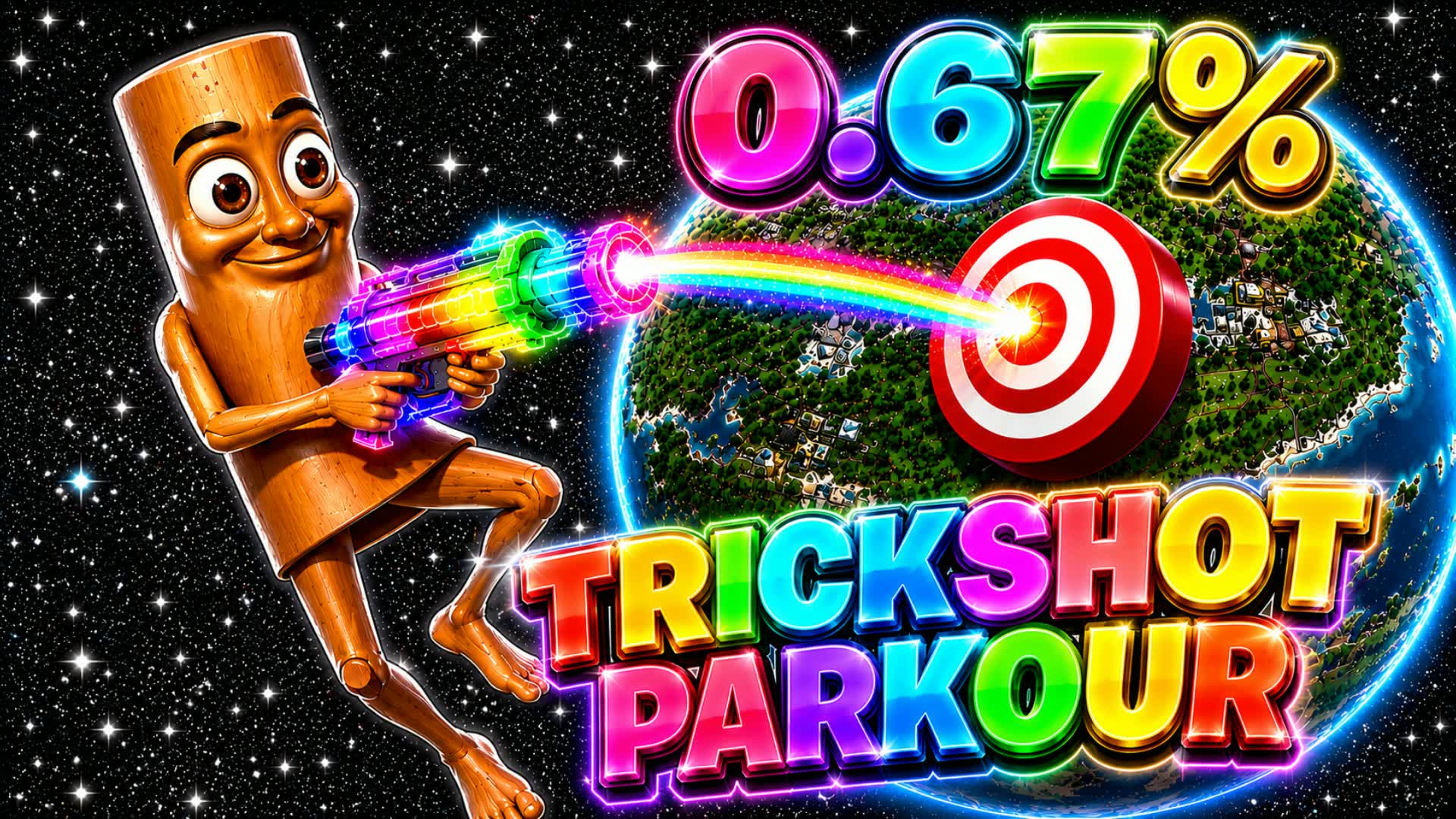 ⭐️ EASY SNIPER TRICKSHOT [ PARKOUR ] 🎯 — Fortnite Creative map