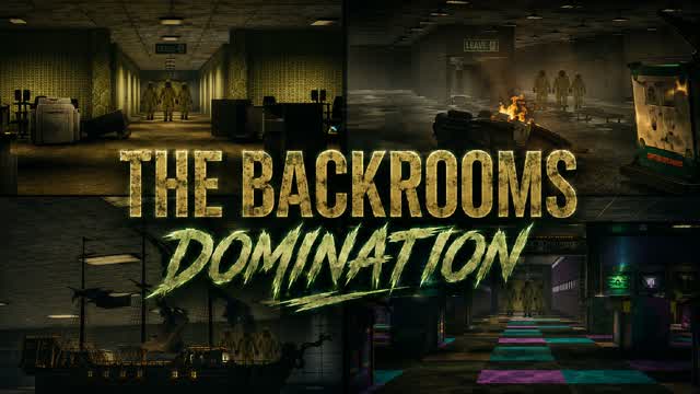 THE BACKROOMS [DOMINATION] — Fortnite Creative map