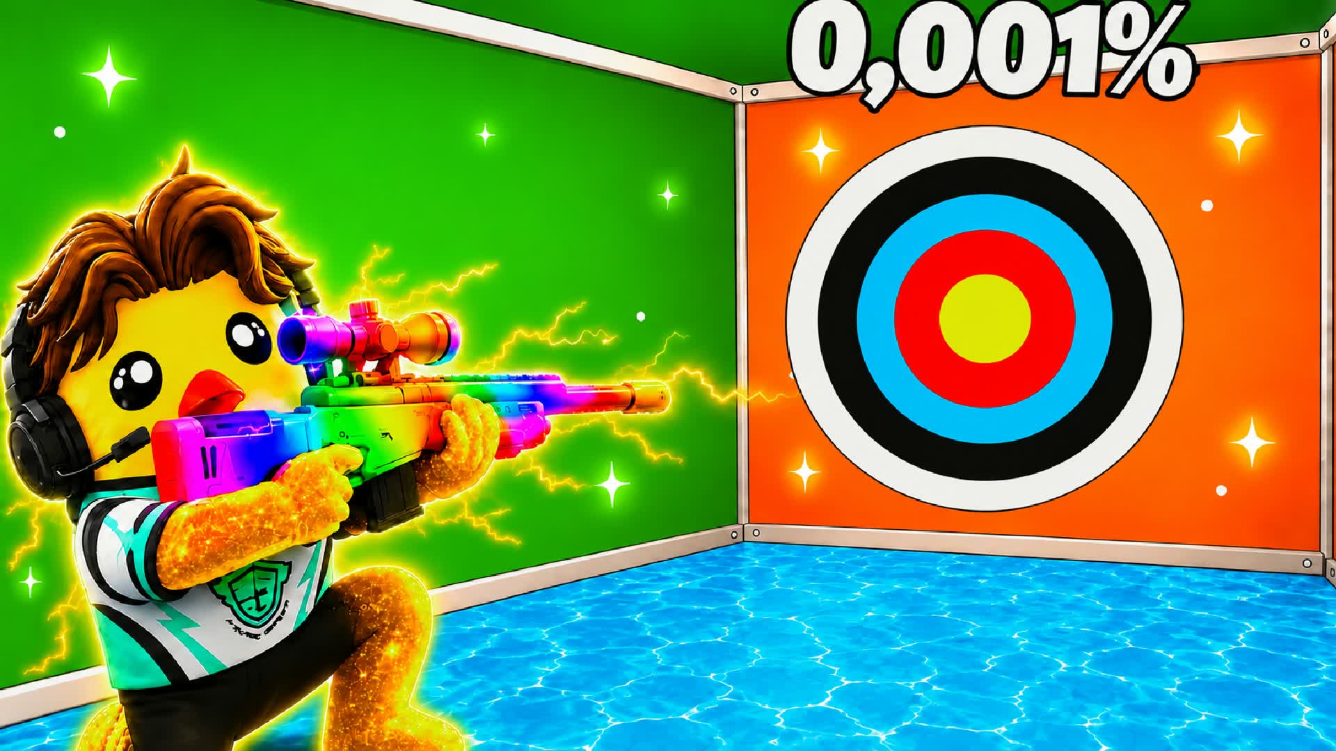 UNC TRICKSHOT PARKOUR SUPER HARD MODE — Fortnite Creative map