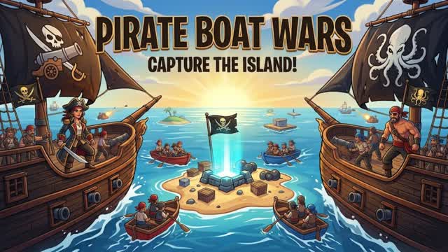 🏴‍☠️ | PILLARS BOAT WARS — Fortnite Creative map