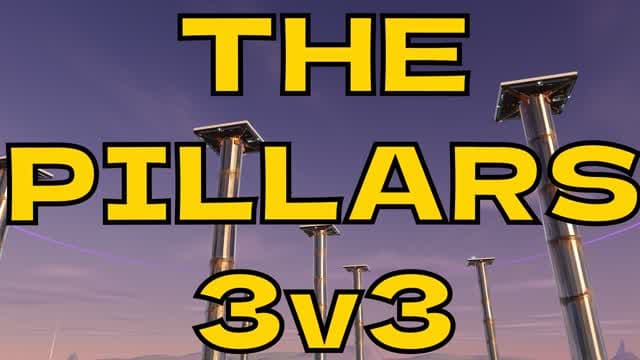 THE PILLARS 3v3 — Fortnite Creative map cover art