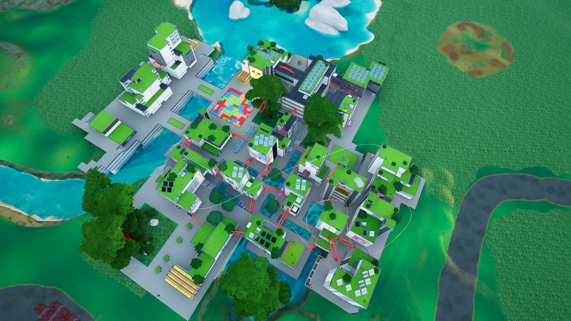 [Early Access] MInigame City — Fortnite Creative map