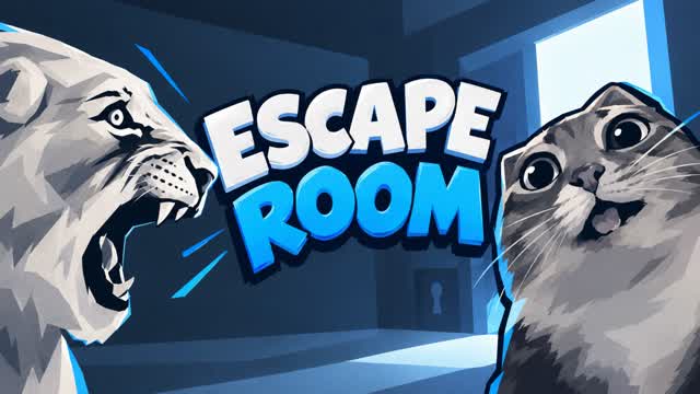 ESCAPE ROOM: CAT CHASE 🐱 — Fortnite Creative map cover art