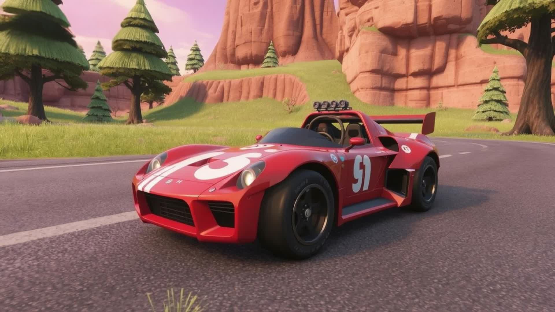 CAR RACE — Fortnite Creative map