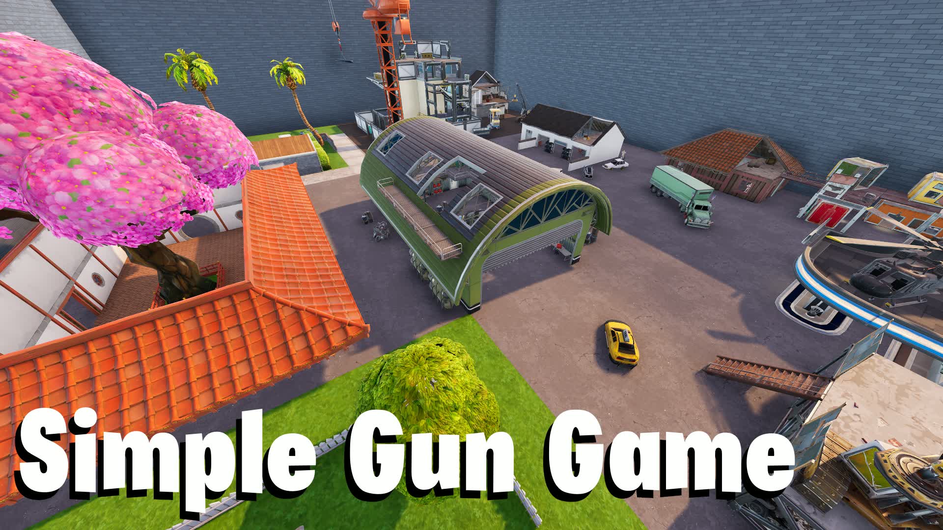 Simple Gun Game — Fortnite Creative map