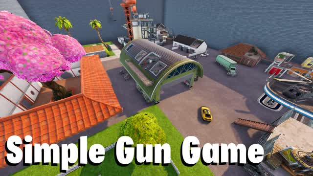 Simple Gun Game — Fortnite Creative map cover art