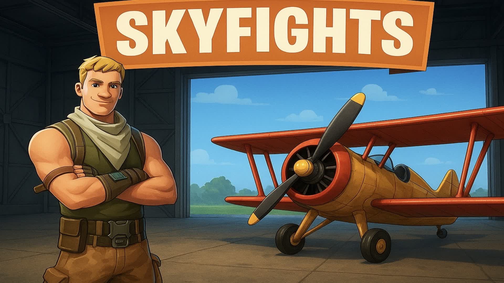SkyFights [TDM PLANES] — Fortnite Creative map