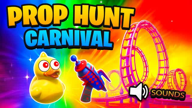 Carnival - Prop Hunt — Fortnite Creative map cover art
