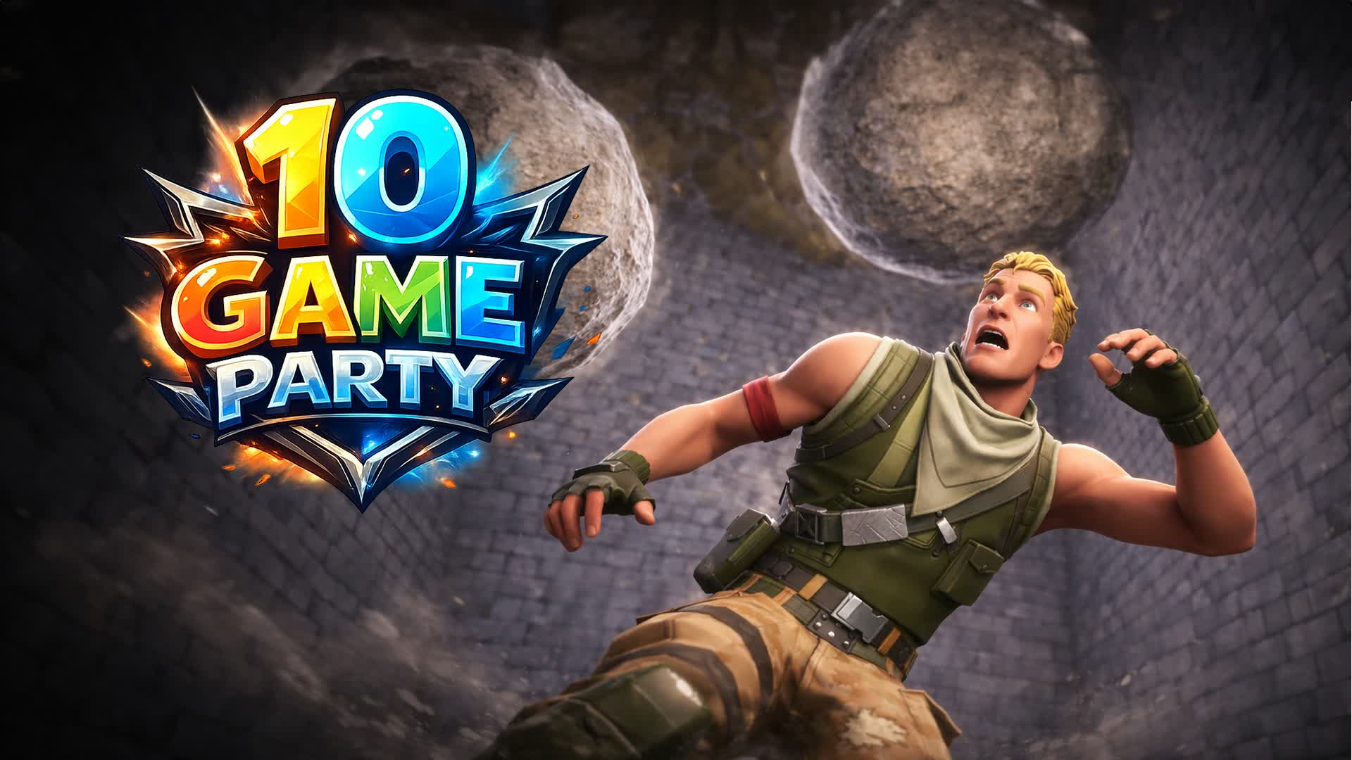 10 Game Party — Fortnite Creative map