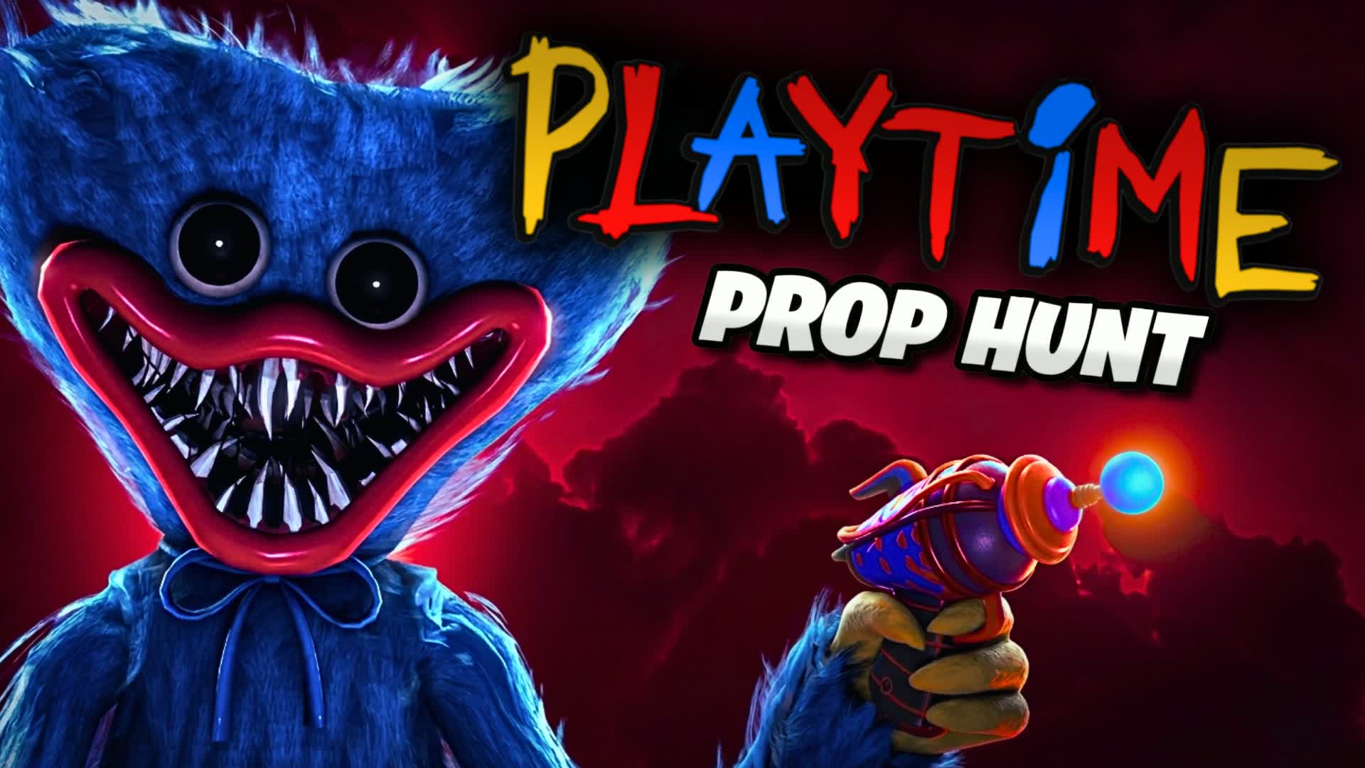 Playtime Prop Hunt 🎈 Poppy Huggy — Fortnite Creative map