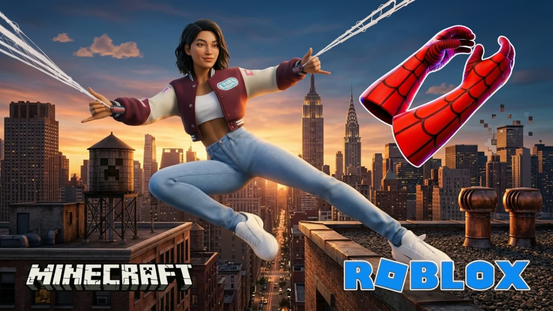 SPIDER MANN INVASION RED VS BLUE RVB — Fortnite Creative map