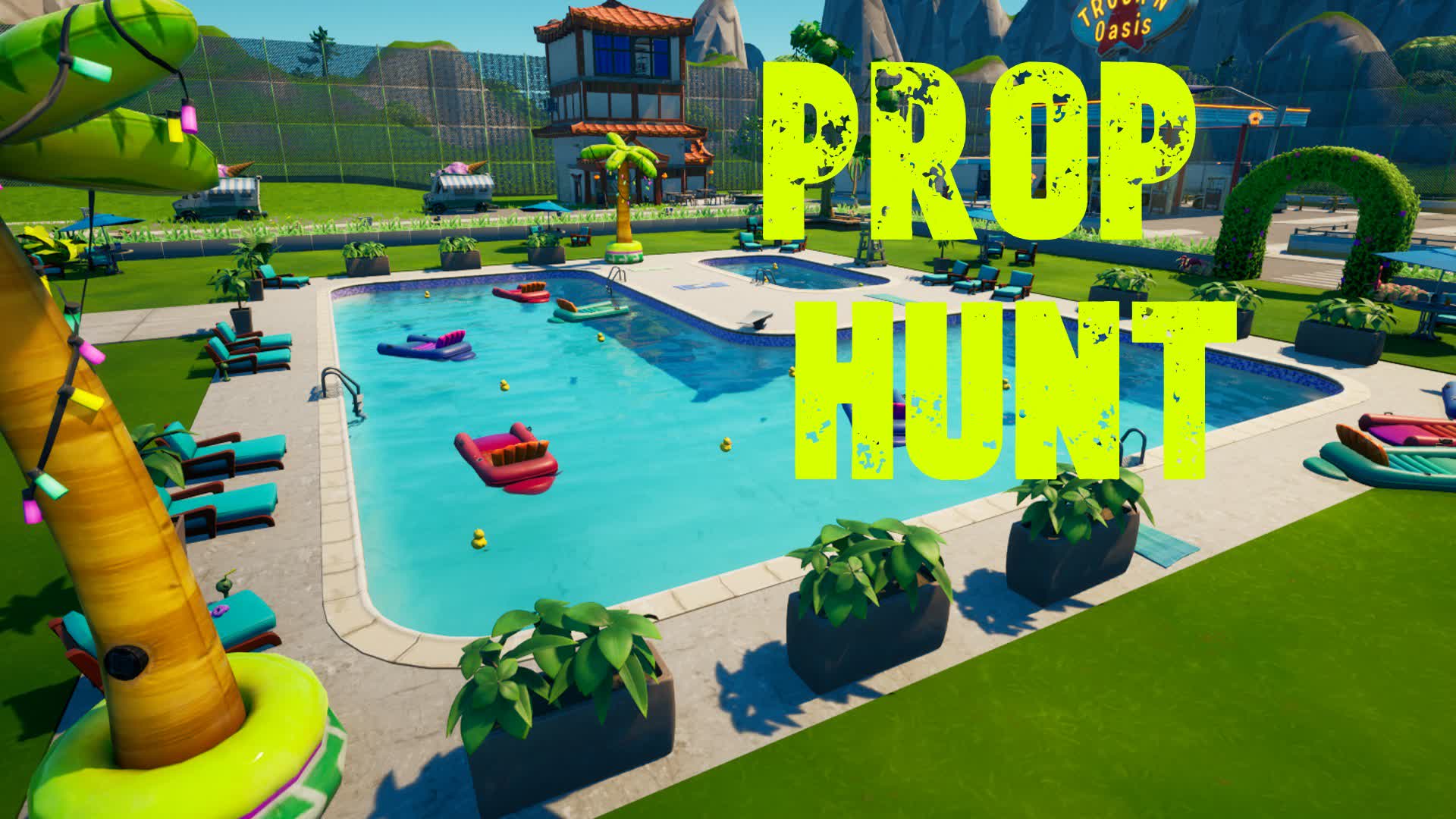 VACATION PROP HUNT — Fortnite Creative map