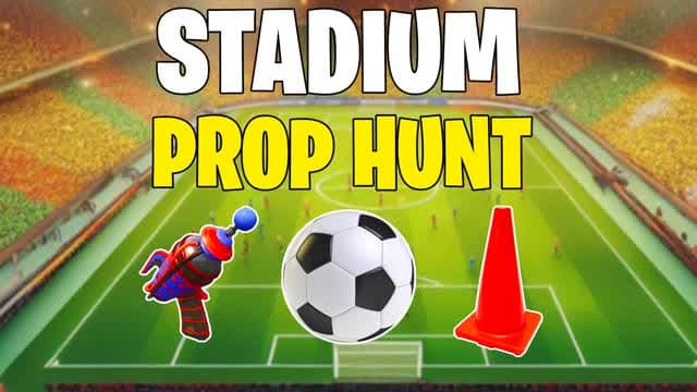 FOOTBALL PROP HUNT — Fortnite Creative map cover art