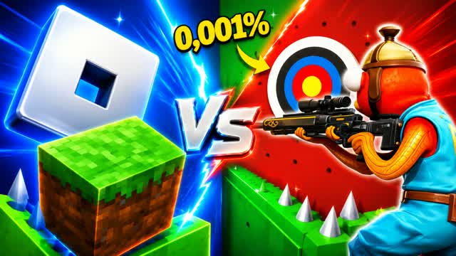 TRICKSHOT RIVALS RVB🎯 — Fortnite Creative map