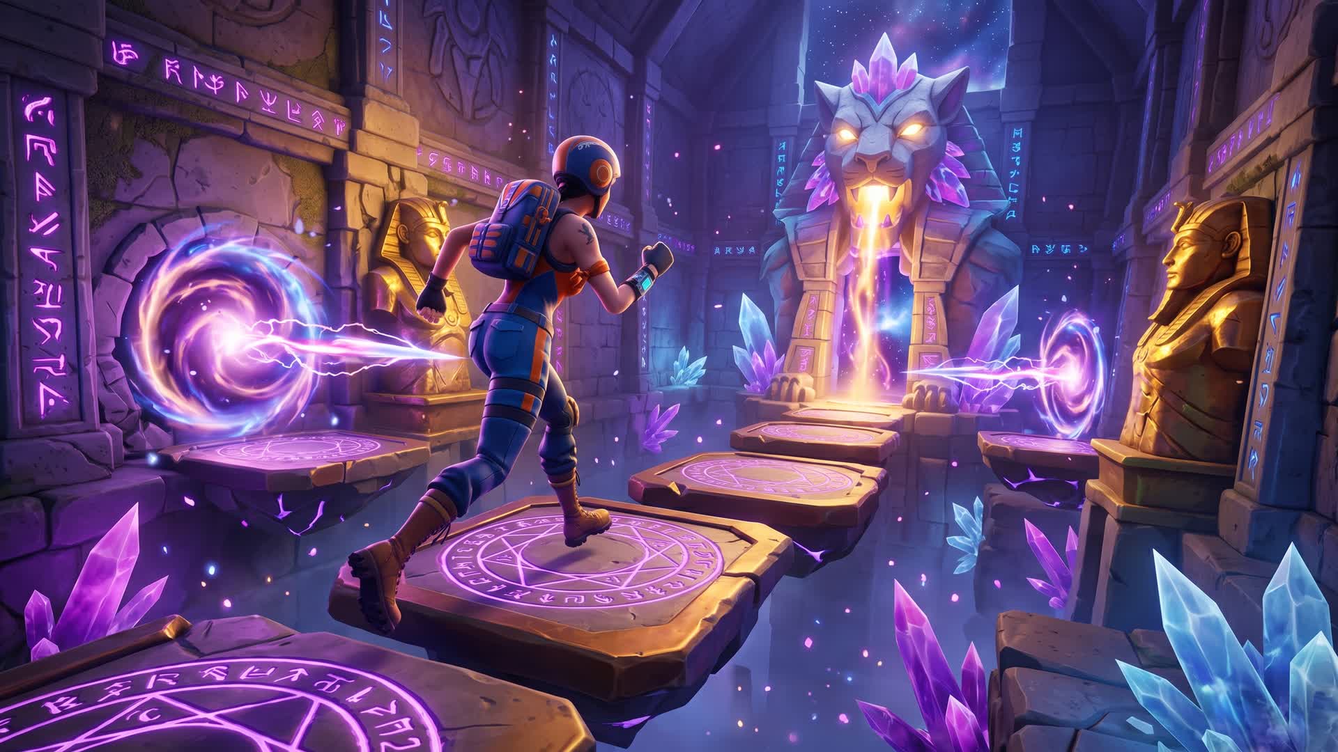 MYSTIC TOMB DEATHRUN 🔮 — Fortnite Creative map