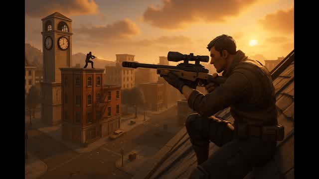 Victorious Sniper One Shot — Fortnite Creative map cover art