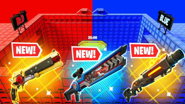 RVB RED VS BLUE — Fortnite Creative map
