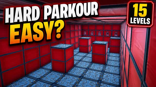 [95856] 15 LEVEL PARKOUR 🏃🔥 — Fortnite Creative map