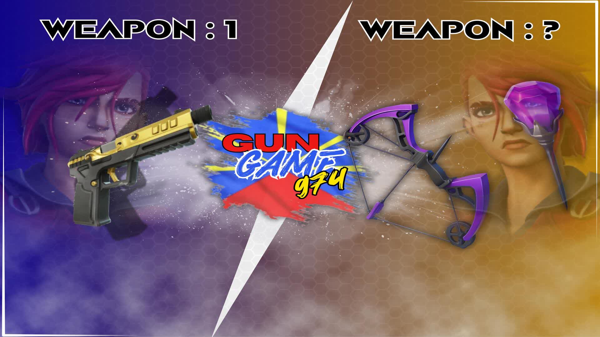 GUN GAME 974 — Fortnite Creative map