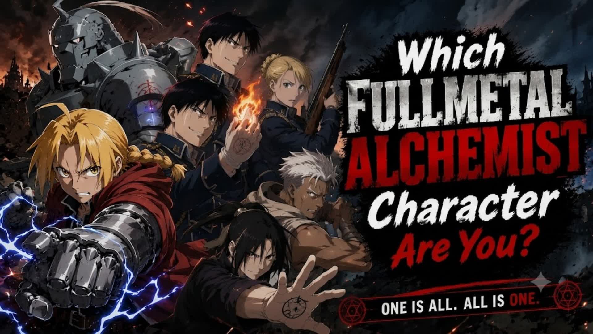 Which Fullmetal Character Are You? — Fortnite Creative map