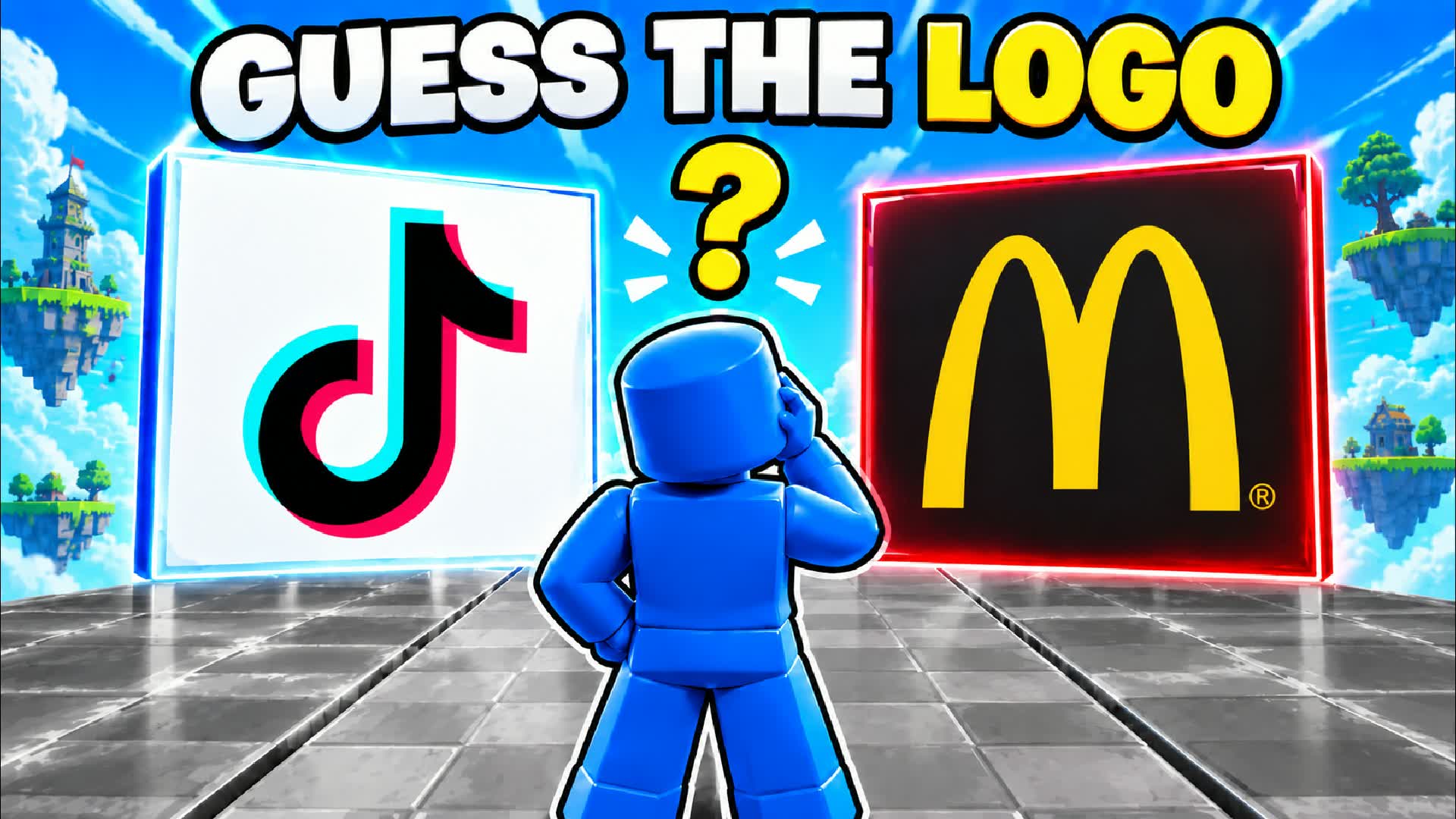 CHOOSE THE LOGO 🎯 BRAINROT — Fortnite Creative map