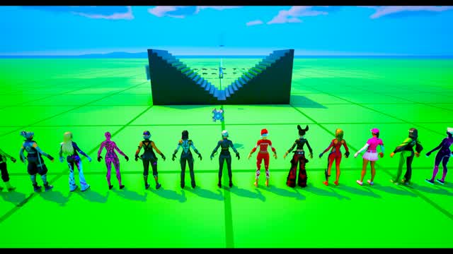1V1 OPTICAL — Fortnite Creative map