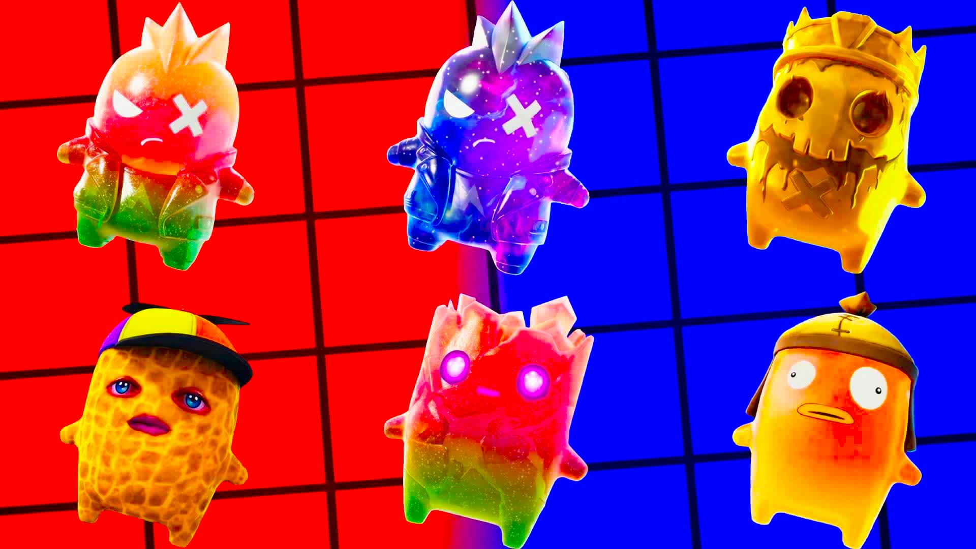 RVB RED VS BLUE BLAU MACVHT SCHLAU — Fortnite Creative map