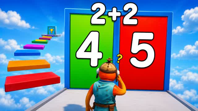 MATHS PARKOUR — Fortnite Creative map