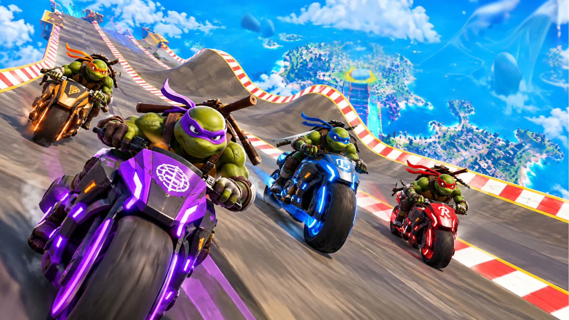 MEGA RAMP BIG DRIVER — Fortnite Creative map
