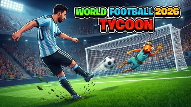 World Football 2026 Tyccon — Fortnite Creative map cover art