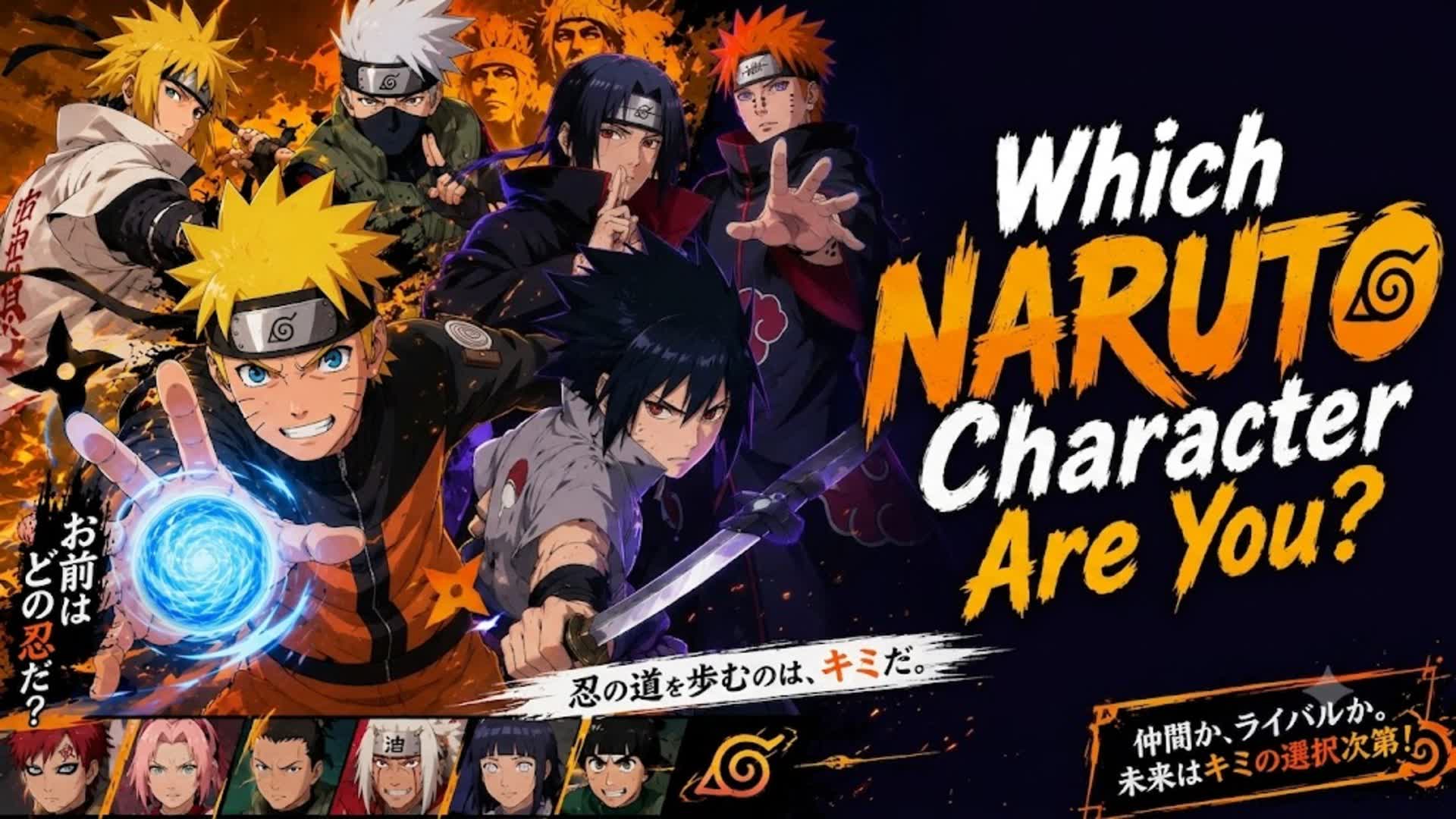 Which Naruto Character Are You? — Fortnite Creative map