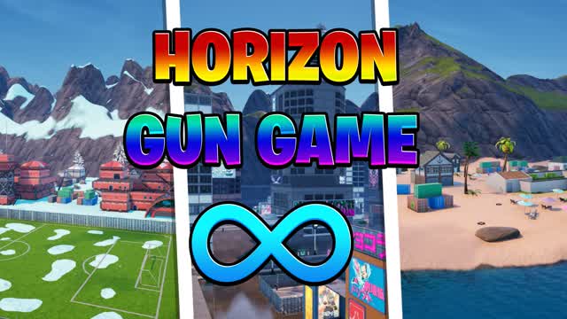 Horizon Gun Game Infinite — Fortnite Creative map