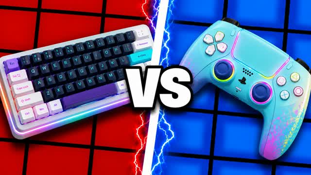 RVB 1V1 FUNNY ALL GUNS RED VS BLUE 🔴🔵 — Fortnite Creative map cover art