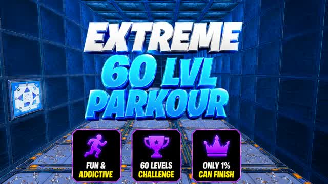 HARD PARKOUR [4937] باركور المعرقين — Fortnite Creative map cover art