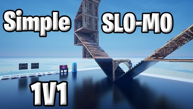 SIMPLE SLO-MO 1V1 — Fortnite Creative map cover art