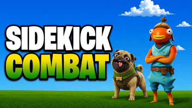 SIDEKICK COMBAT (SPRITES) — Fortnite Creative map