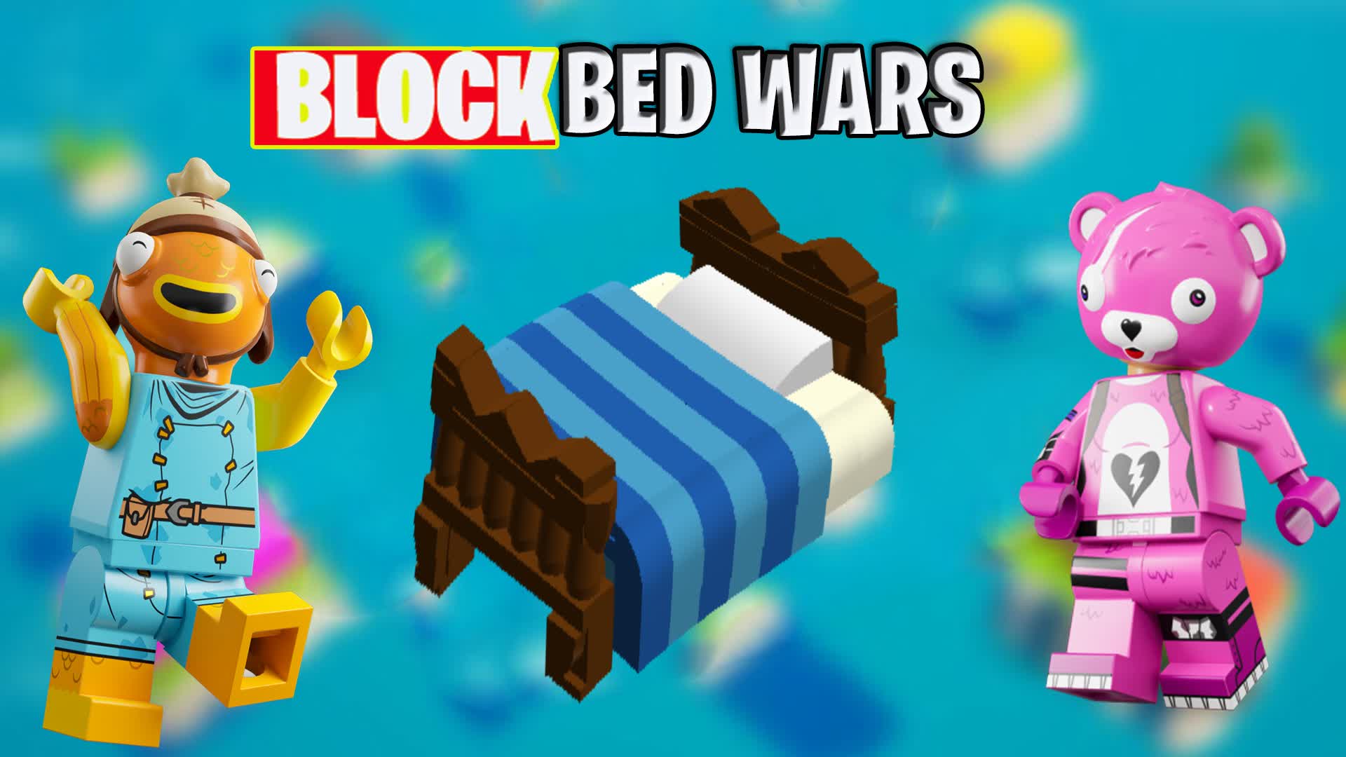 BRICK🧱-BED WARS — Fortnite Creative map