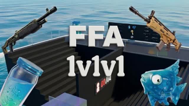 FFA 1v1v1 — Fortnite Creative map cover art