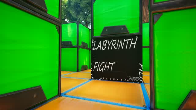 LABYRINTH FIGHT — Fortnite Creative map cover art